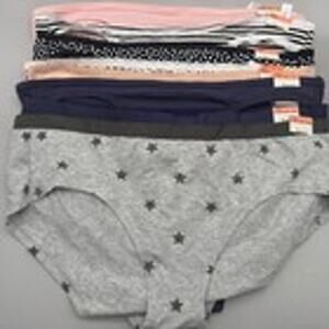 Jenni Intimates Hipster Brief Underwear Panties Size XXXL 3XL 8 Pairs Multicolor